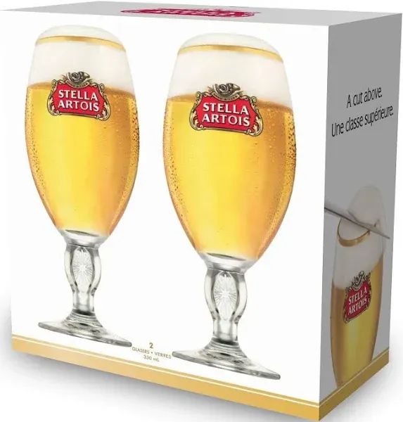 Boelter Brands Stella Artois Chalice 2-Pack