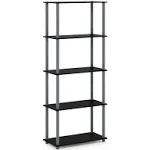 Furinno Turn-N-Tube 5-Tier Multipurpose Shelf Display Rack