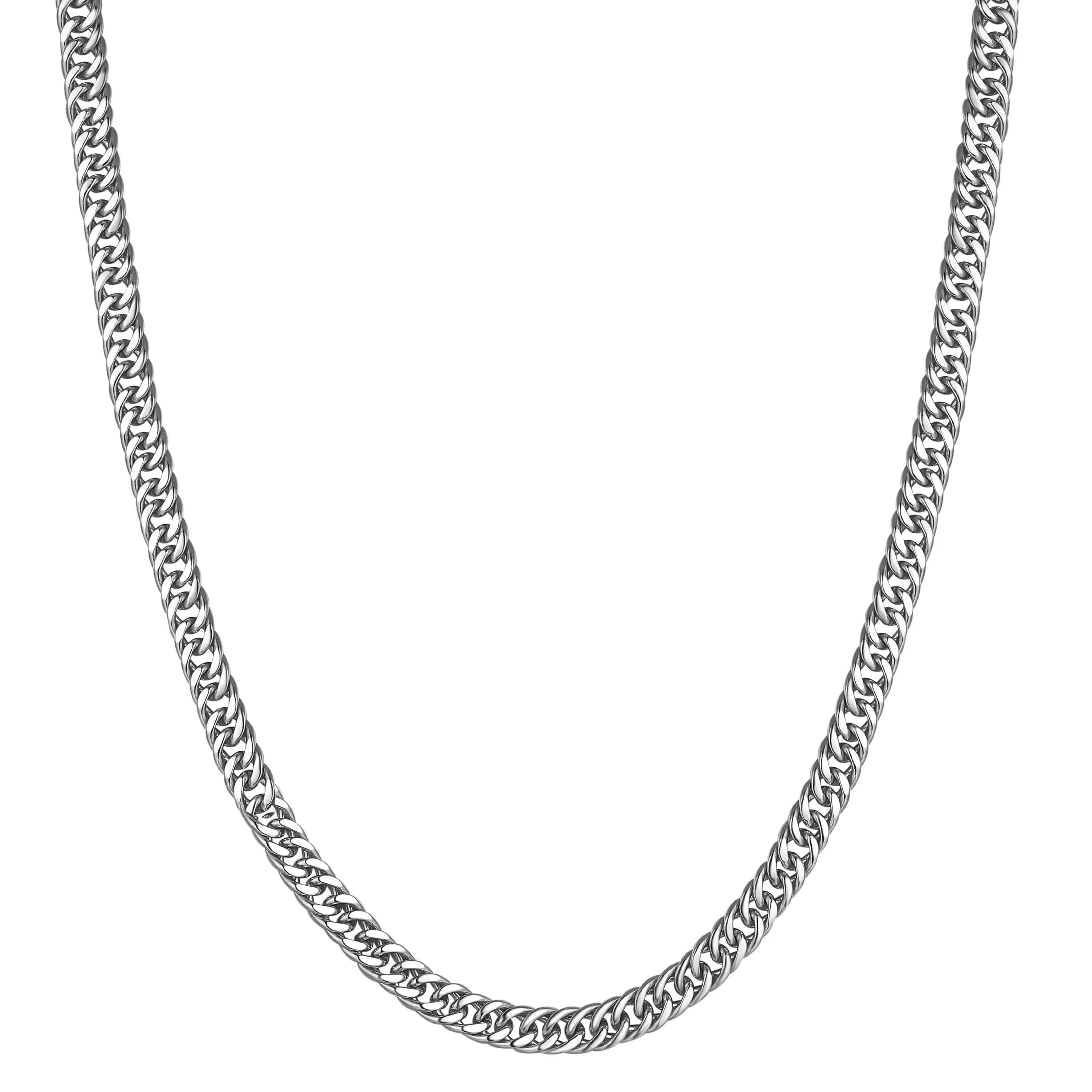 Men's Sterling Silver Miami Cuban Curb Chain