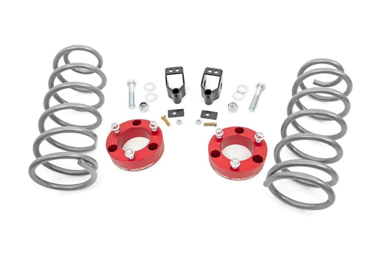 Rough Country 3" Toyota Series II Suspension Lift Kit (Red) - 761RED