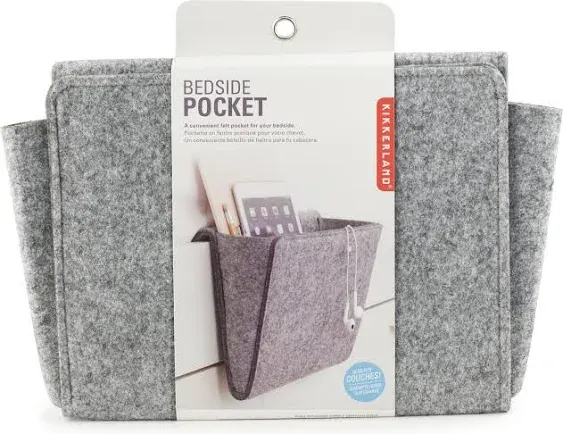 Kikkerland Felt Bedside Caddy