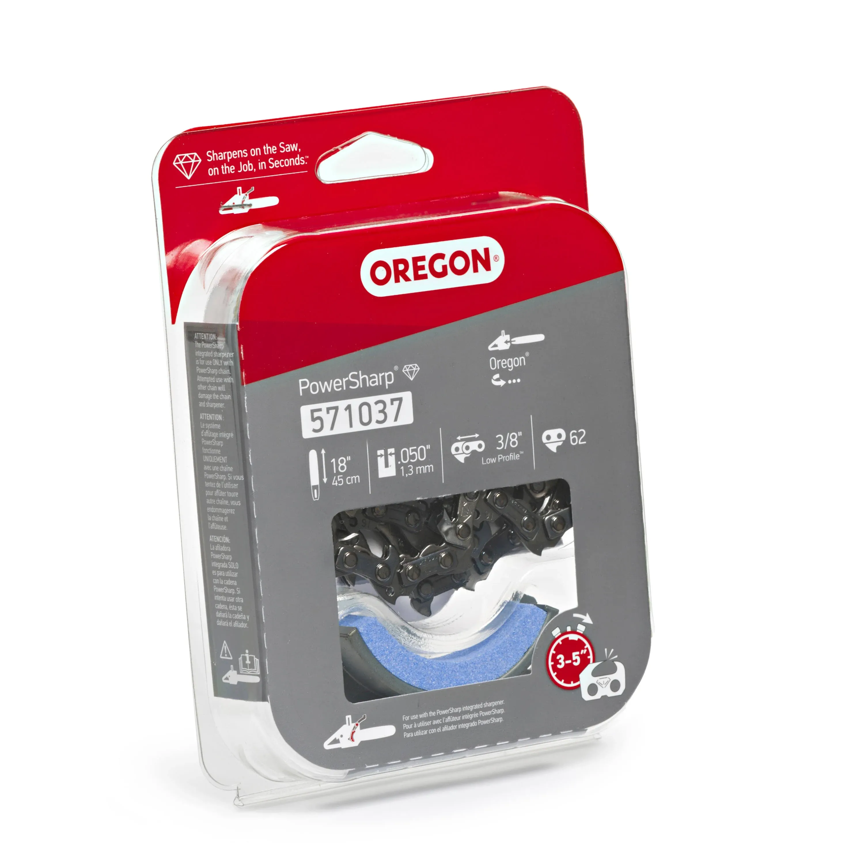 Oregon OEM 571037  Chain,Powersha<wbr/>rp 3/8 Low Pro