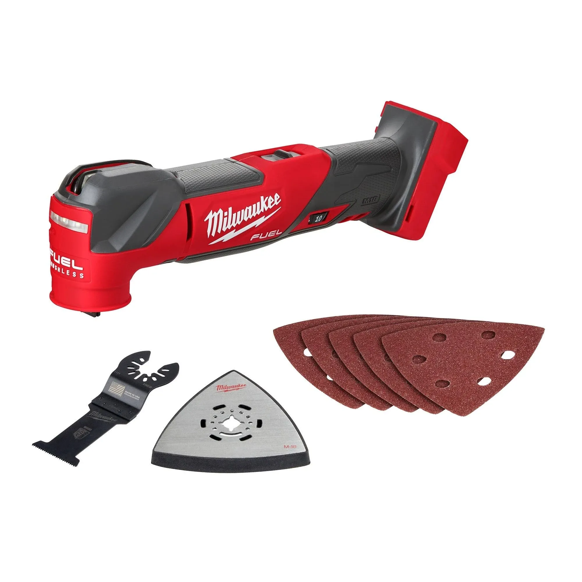 Milwaukee Tool 2836-20 M18 Fuel Oscillating Multi-Tool