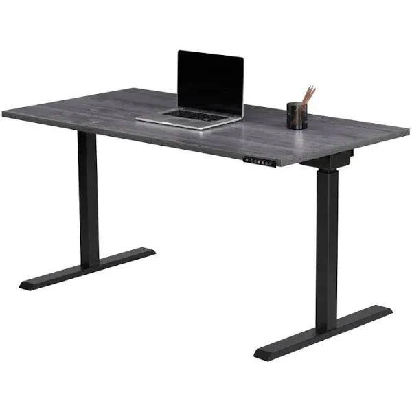 Realspace&reg; Magellan Performance Electric 60&quot;W Height-Adjustable Standing Desk, Gray