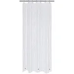 Mrs Awesome 36x78 Small Stall Shower Curtain Liner with 3 Magnets Clear Peva 8g Thick & Heavy Duty, Waterproof, Narrow Stall Size 36 x 78 Inches,