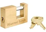 Master Lock Coupler Lock Brass 605DAT