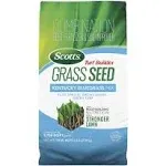 Scotts Turf Builder Grass Seed Kentucky Bluegrass Mix with Fertilizer and Soil Improver, Grows Dense, Green Turf, 5.6 lbs.