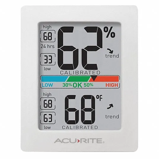 AcuRite Pro Accuracy Indoor Temperature and Humidity Monitor