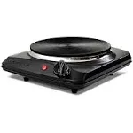 ELECTRIC COUNTERTOP SINGLE BURNER Cooktop Cast Iron Hot Plate Stove 1000W Cooker