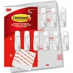 Command Medium Utility Value Pack 9 Hooks and 12 Strips GP001-9NA