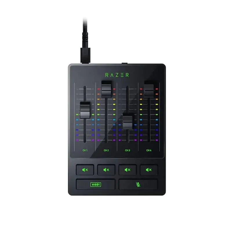 Razer Audio Mixer All-in-one Digital Mixer for Broadcasting and Streaming