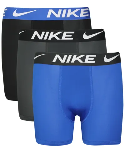 Nike Essentials Big Kids' Dri-Fit Boxer Briefs (3-pack)