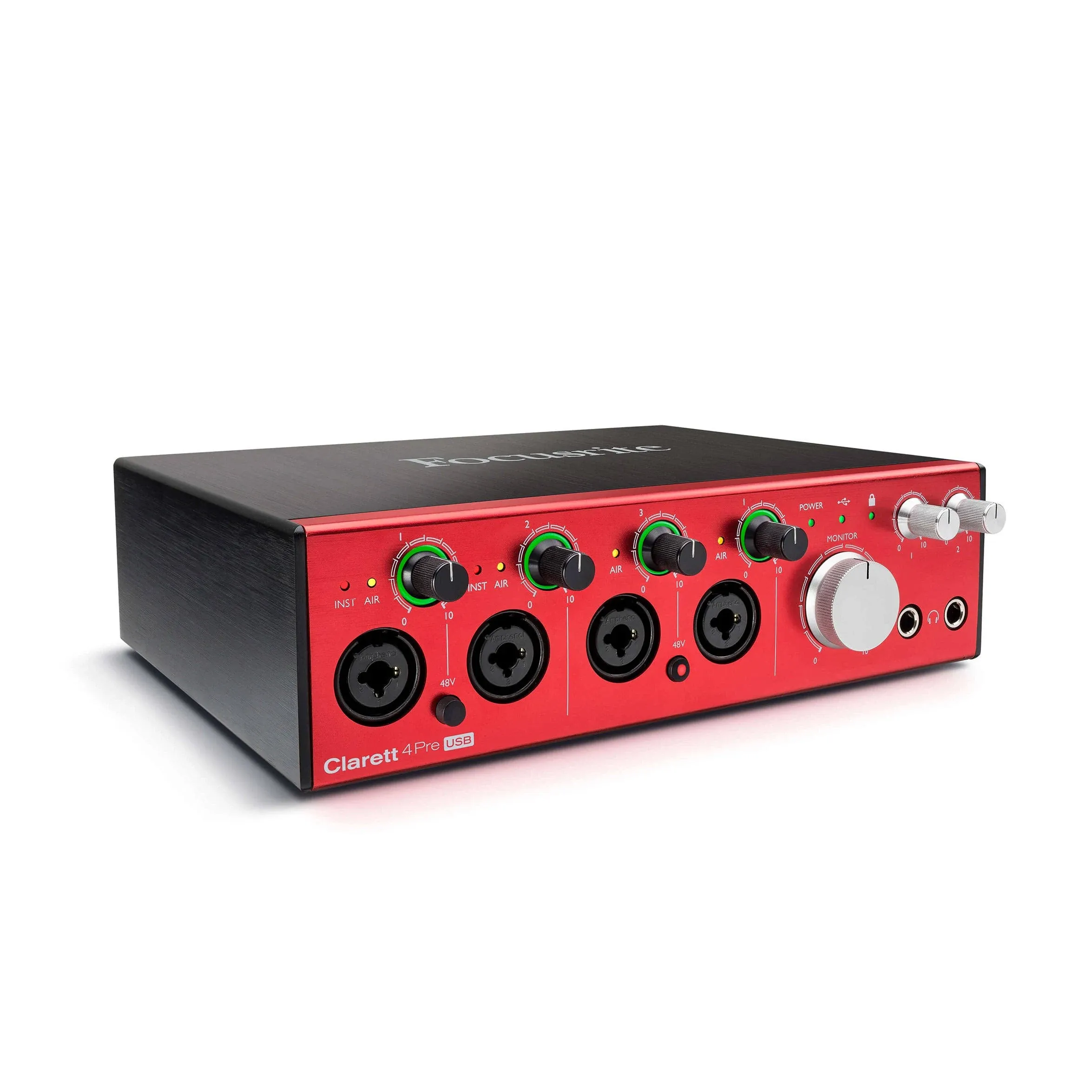 Focusrite Clarett+ 4Pre USB-C Audio Interface | Reverb UK