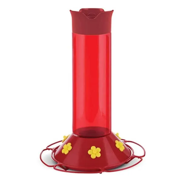 Perky Pet 30 oz Red Plastic Hummer's Favorite Hummingbird Feeder