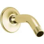 Delta U4993-PB Polished Brass Shower Arm and Flange