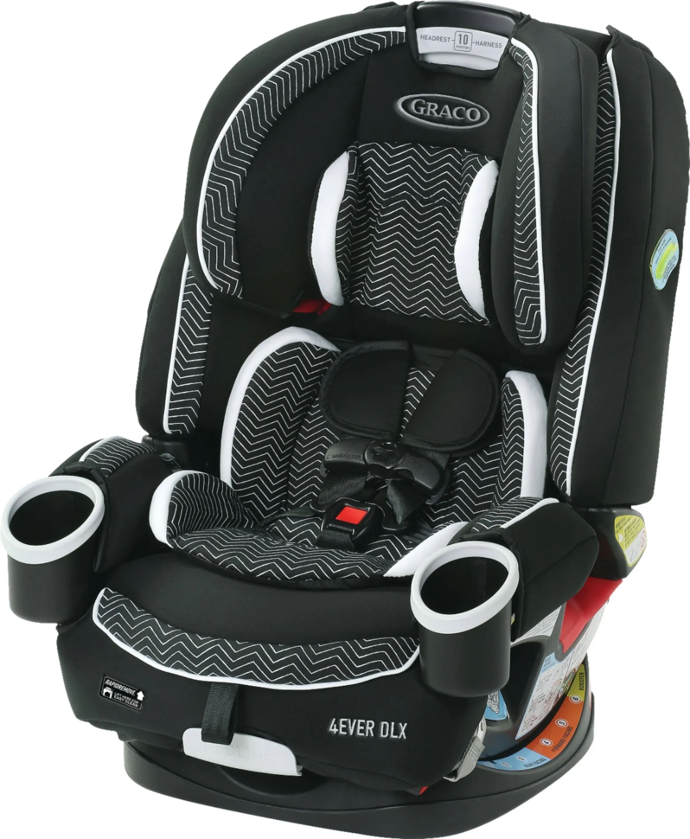 Graco 2074900 Zagg 4Ever DLX 4-in-1 Car Seat, 1