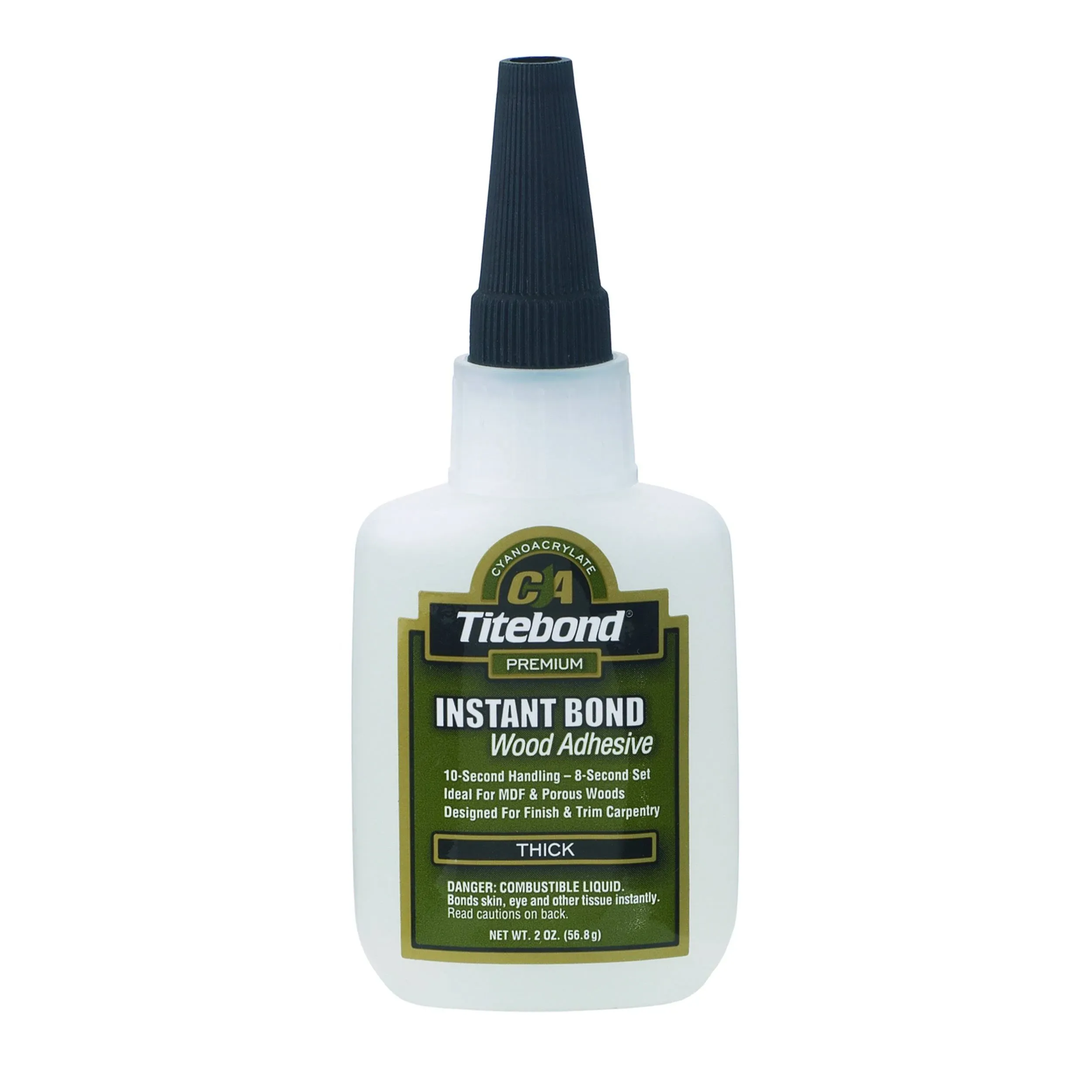 Titebond Instant Bond Wood Adhesive Medium 2 Ounces