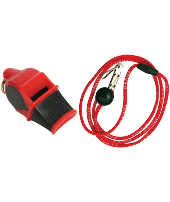 Fox 40 Sonik Blast CMG Whistle, Red/Black