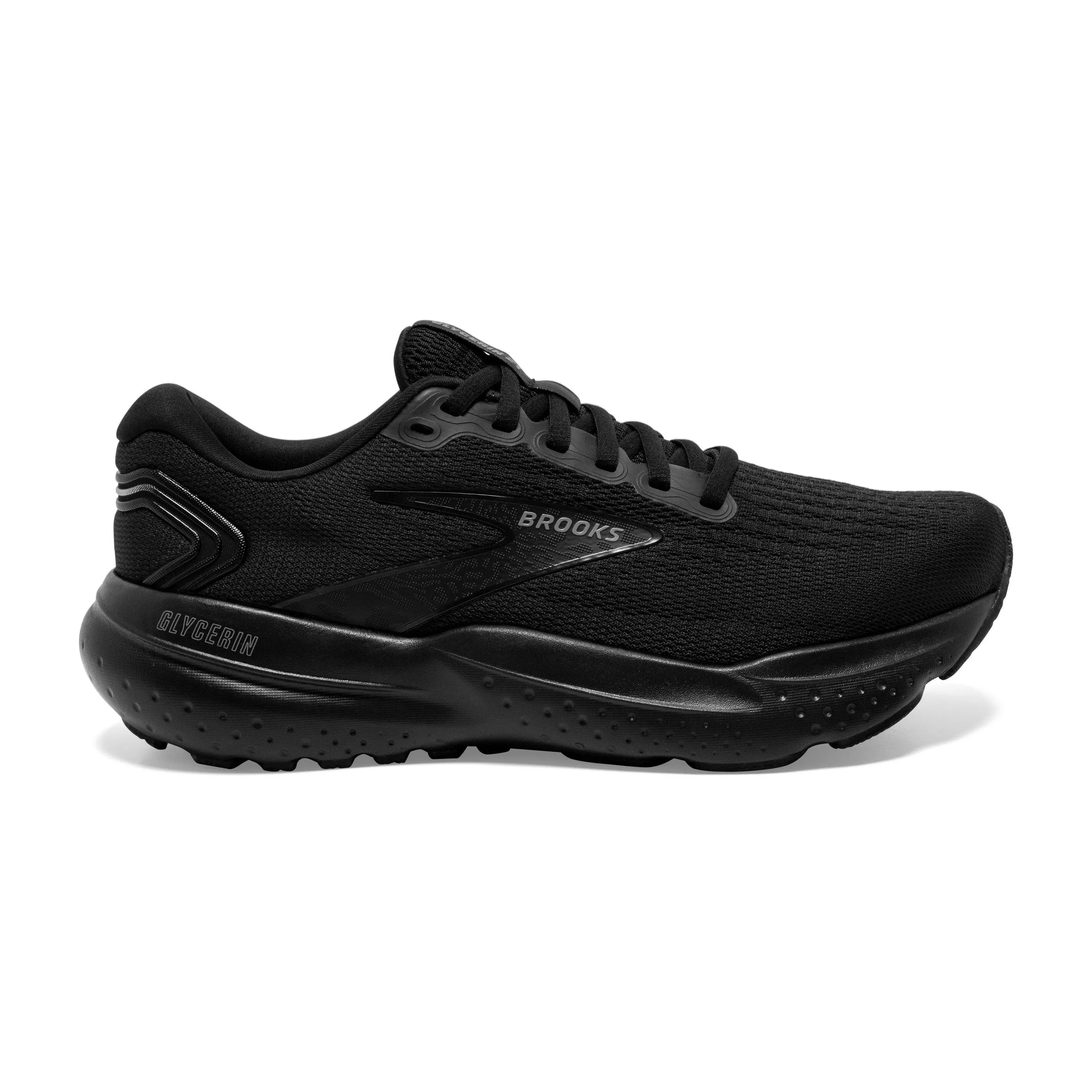 Brooks Glycerin 21 10.5 , Black/Black/Ebony (Men's)