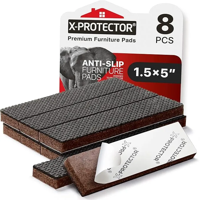 Non Slip Furniture Pads X-Protector Premium 12 Pcs 3"