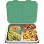 Bentgo Kids Stainless Steel Leak-Resistant Lunch Box Green