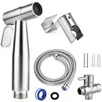 x L XLMAGNET Handheld Bidet Sprayer for Toilet, 7/8" Stainless Steel Adjustable Pressure Bidet Faucet Diaper Sprayer Set with Hose Attachment for