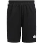 Adidas Boys' Classic 3-Stripes Shorts, XS, Black