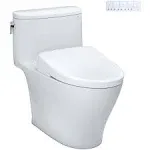 Toto - Nexus WASHLET+ S7A One-Piece Toilet with Auto Flush (1.28 GPF)