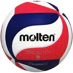 Molten Flistatec Volleyball - Official Volleyball of USA Volleyball, Red/White/Blue