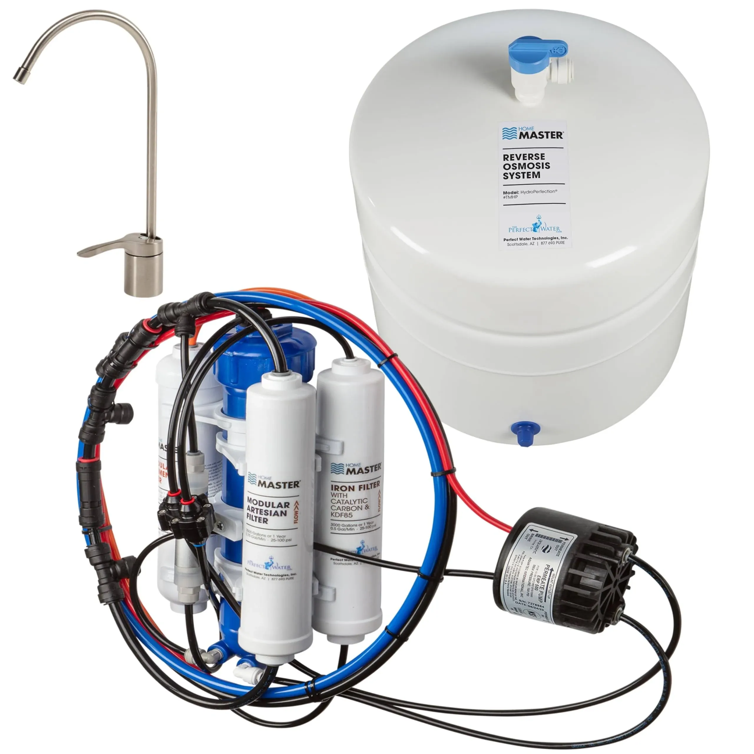 Home Master TMHP HydroPerfection Under Sink Reverse Osmosis System