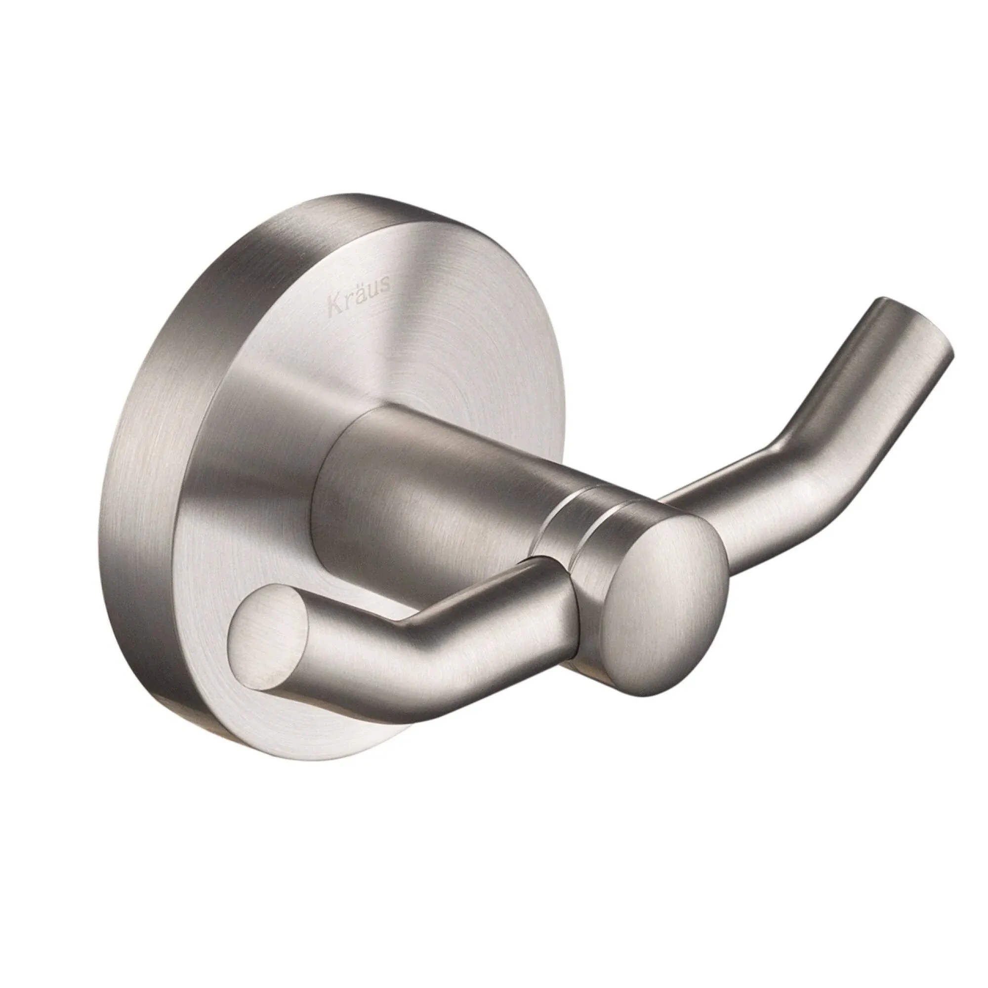 Kraus KEA-18802CH Elie Bathroom Towel, Chrome, Double Robe Hook