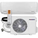 Pioneer 12,000 BTU SEER2 Ductless Mini-Split Inverter++ Energy-Star Air Conditioner Heat Pump System Full Set