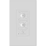 WAC Lighting Bluetooth Ceiling Fan Wall Control in White WC20-WT