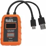 Klein Tools ET920 USB Digital Meter, USB-A and USB-C