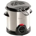 Presto Electric Deep Fryer, Silver, 1 L