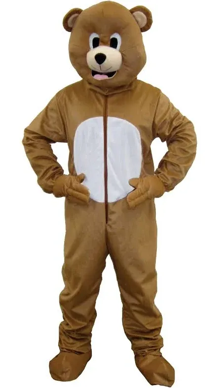 Dress Up America Brown Bear Mascot Costume For kids and Adults