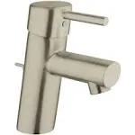 Grohe Concetto 1.2 GPM Single Handle Single Hole Bathroom Faucet with S Brushed ...