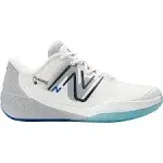 Men's New Balance FuelCell MCH996PB White/Grey/Team Royal - Pickleball/Court Mesh