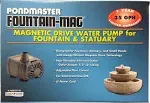 Danner Manufacturing, Inc., Pondmaster, 950 GPH Pond-Mag, Magnetic Drive Water Pump, 02720