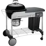 Weber - 22 in. Performer Deluxe Charcoal Grill - BLACK.