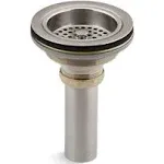 Duostrainer 8801-BN Kohler 8801-2BZ Sink Drain and Strainer with Tailpiece, Vibrant Brushed Nickel