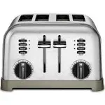 Cuisinart - 4 Slice Metal Classic Toaster