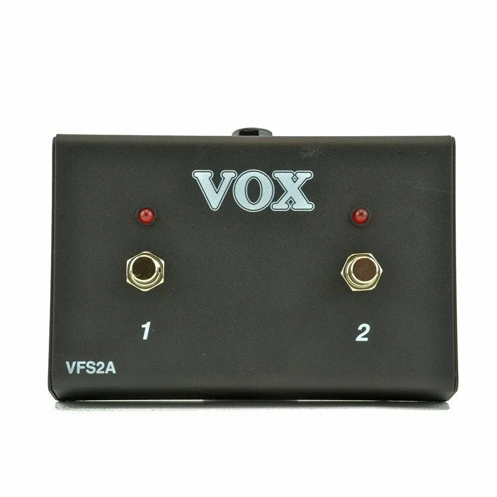 Vox VFS-2A Footswitch for Valvetronix/AC<wbr/>30VR/AC15VR/AC<wbr/>15C1(X)/AC30C2<wbr/>(X) w/Cable