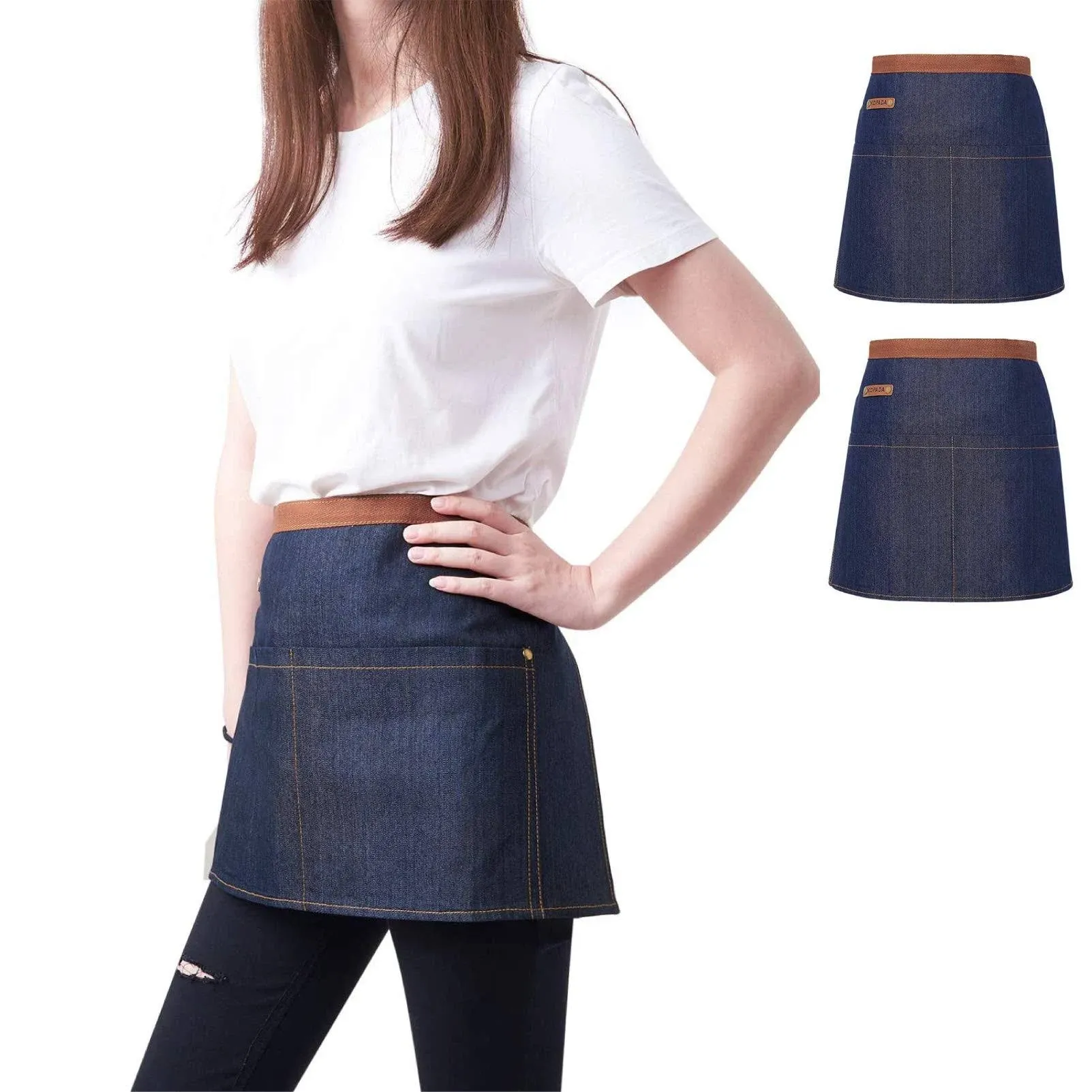 KPD Unisex Waist Denim Aprons