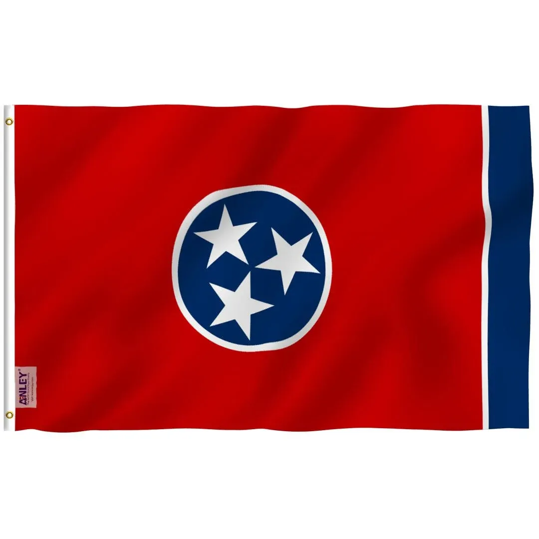 Anley Fly Breeze 3x5 Foot Tennessee State Flag - Tennessee Flags TN Flag 724190396919 | eBay