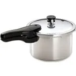 New Presto 4 Quart Aluminum Pressure Cooker, 01241