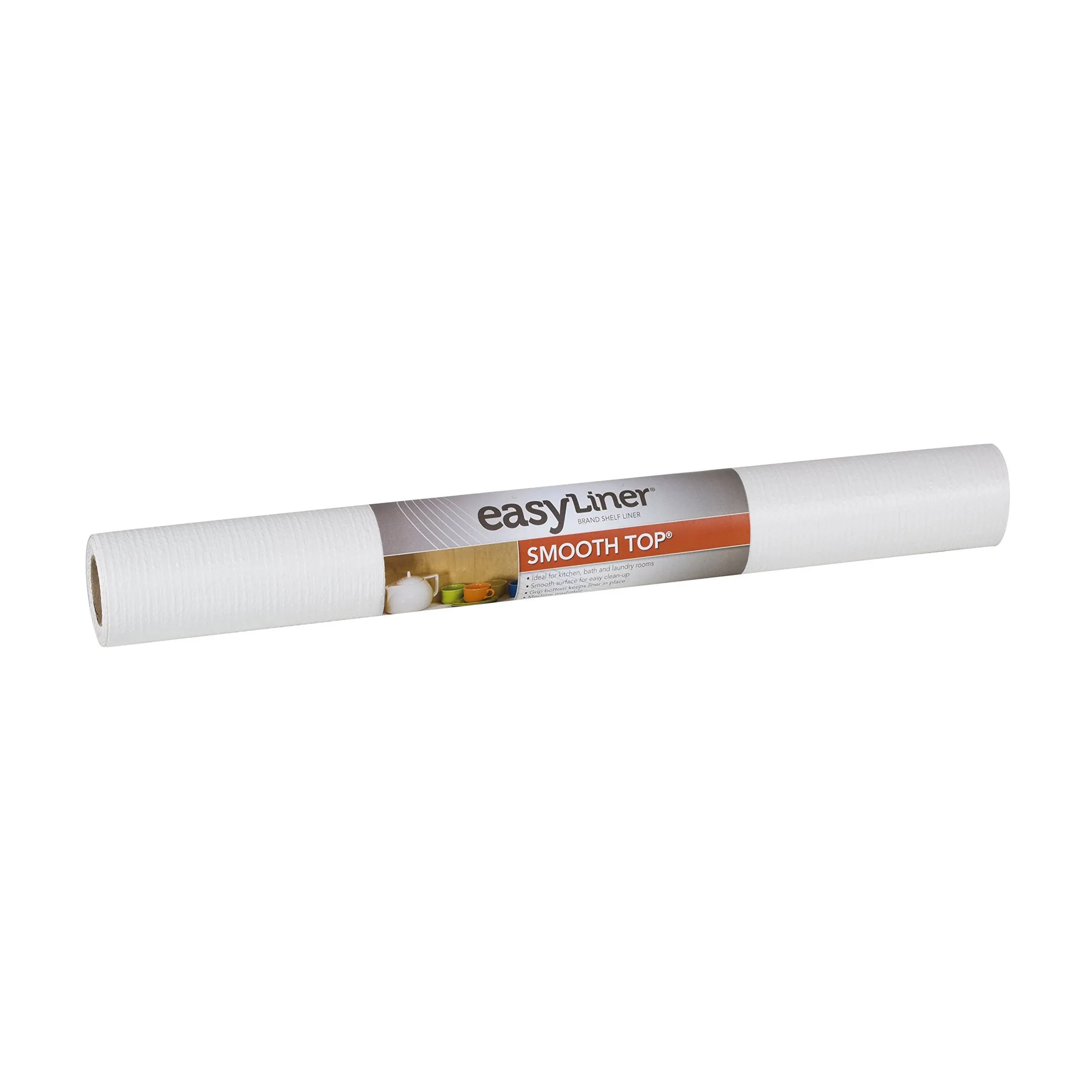 Smooth Top Easy Liner Brand Shelf Liner - White, 20 in. x 6 ft.