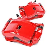 Power Stop 10-15 Lexus GX460 Front Red Calipers w/o Brackets - Pair