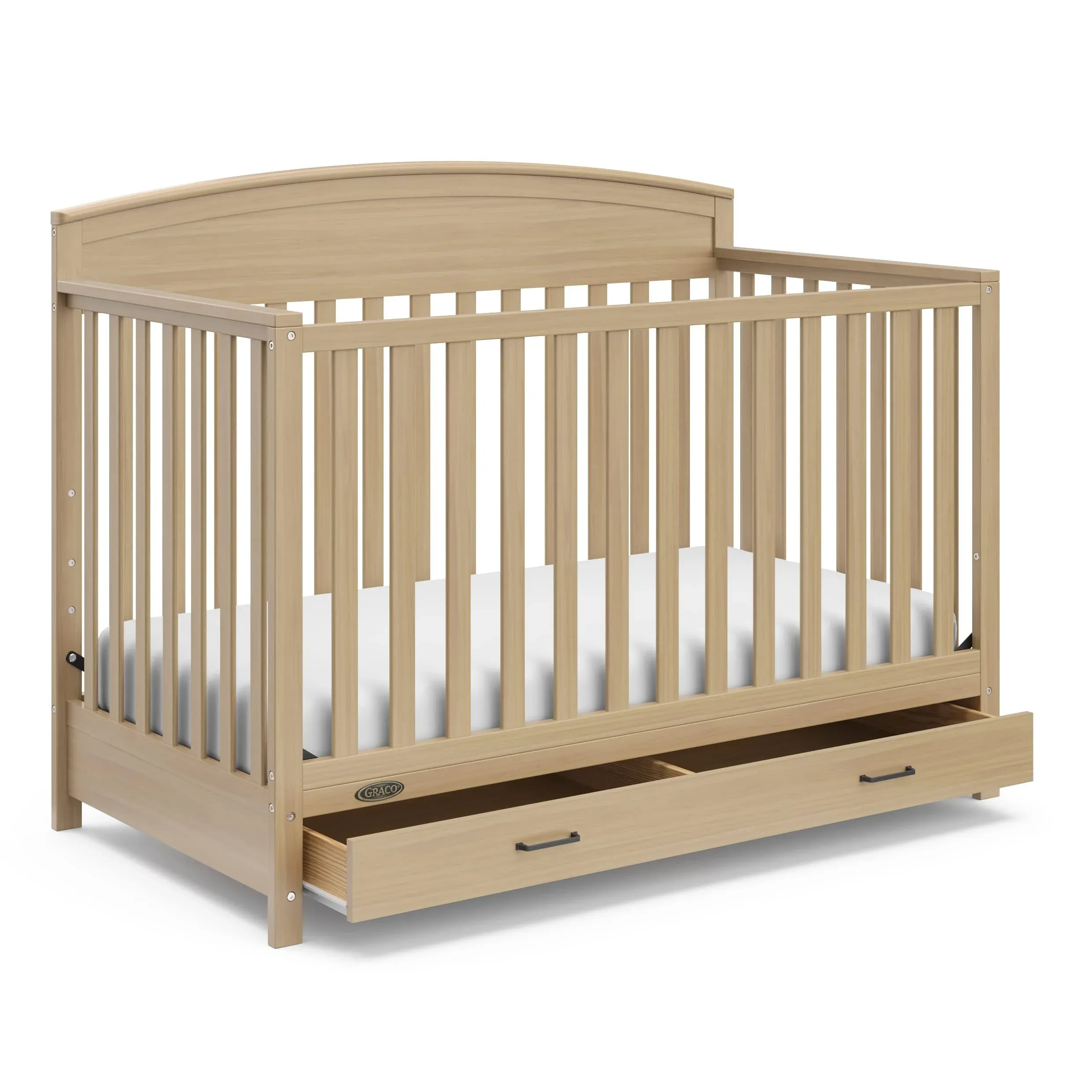 Graco Bellwood 5-in-1 Convertible Crib with Drawer