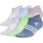 Adidas Women's 6-Pk. Superlite 3.0 No Show Socks - Light Purple